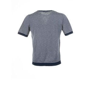 SEVENTY Men's Striped Knit T-Shirt Men RIGA BLU T-Shirts